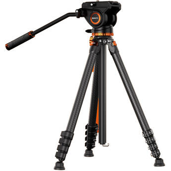Geekoto MCTV 3K GT Carbon Fiber Video Tripod with Pro Ultra DV Head