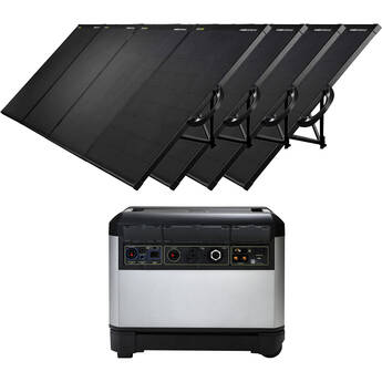 GOAL ZERO Yeti PRO 4000 Portable Power Station with Four Ranger 300 Solar Panels (6th Gen)