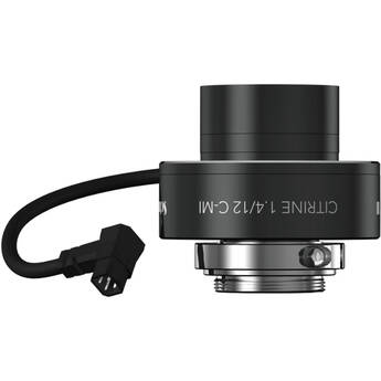 Schneider CITRINE 12mm f/1.4-5.6 Motorized Compact P-Iris Lens with Lockable Focus (C Mount)