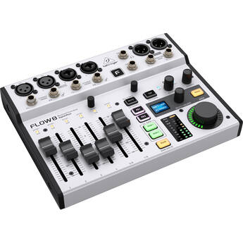 Behringer FLOW 8 Digital Mixer with Bluetooth Audio and Control