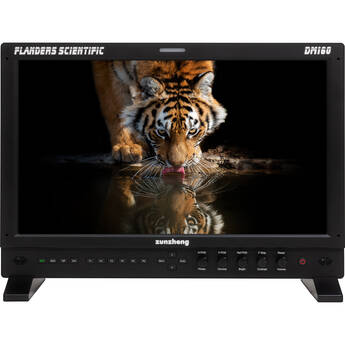 Flanders Scientific DM160 16" OLED Reference Monitor, Hard Case, Protective Panel & C-Stand Adapter Field Bundle