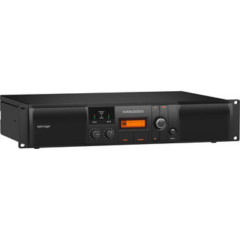 Behringer NX6000D 6000W 2-Channel Amplifier with DSP and Impedance Compensation