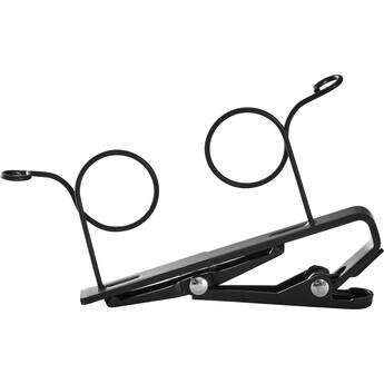 Shure Dual Tie Clip (Black)