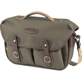 Billingham Hadley Pro 2020 Camera Bag (Sage FibreNyte and Chocolate Leather Trim)