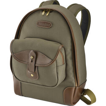 Billingham 35 Rucksack (Sage FibreNyte / Chocolate Leather Trim, 7L)