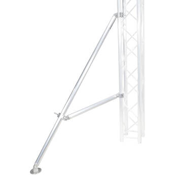 ProX Truss Post Outrigger Brace and Lower Support Bar with Hinged Rubber Feet