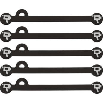 Wooden Camera Cine Mag Ties (5-Pack, Black, 4.1")