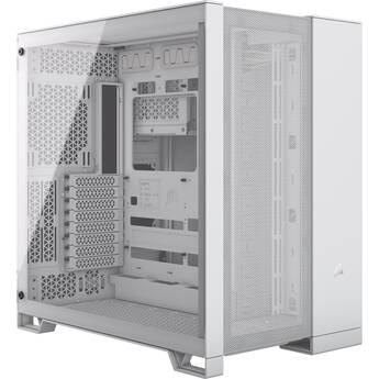 CORSAIR 6500D AIRFLOW Mid-Tower Dual Chamber Computer Case (White)