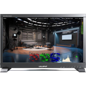Lilliput PVM220S-E 21.5" Live Stream Recording Monitor with Carry Case (V-Mount)