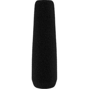 Radius Shotgun Microphone Foam Windscreen for 0.74 to 0.86" Diameter Microphones (Black, 5.9")