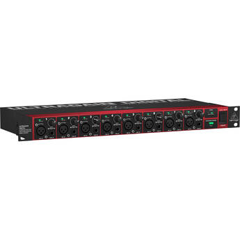 Behringer ULTRAGAIN ADA8200 High-Quality 8x8 ADAT Audio Interface with Midas Mic Preamps