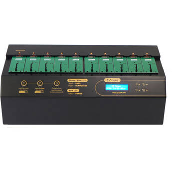 EZ Dupe 9-Copy PCIe/M.2 NVMe/M.2 SATA Duplicator - 300MB/s