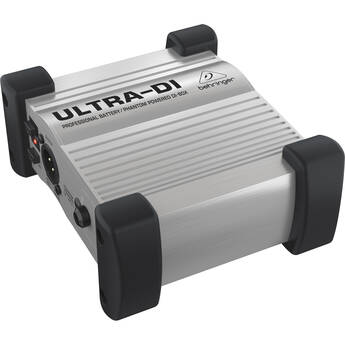 Behringer DI100 Single-Channel Active Battery/Phantom-Powered Direct Box