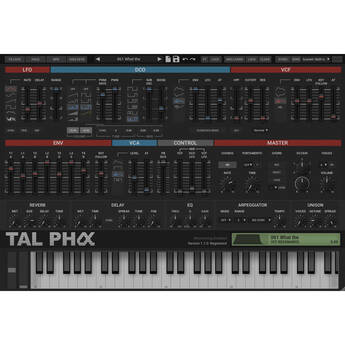 TAL Software Tal-Pha Cinematica Virtual Synthesizer Plug-In