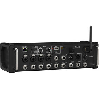 Midas MR12 12-Input Digital Mixer for iPad/Android Tablets with Wi-Fi and USB Recorder