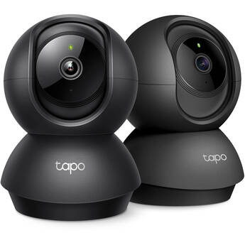 TP-Link Tapo C211 3MP Pan & Tilt Indoor Wi-Fi Security Camera with Night Vision (2-Pack)