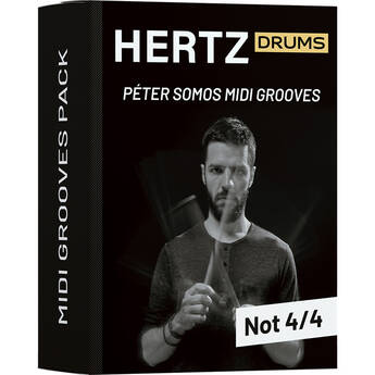 Hertz Instruments Péter Somos MIDI Grooves for Hertz Drums / Drums Lite