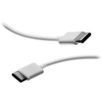 ChargeWorx Power Delivery USB-C Cable (6', White)