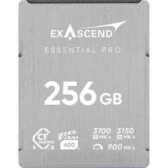 Exascend 256GB Essential Pro CFexpress 4.0 Type B Memory Card