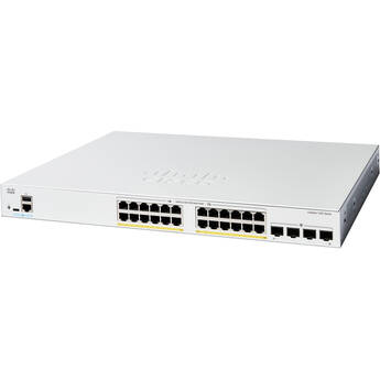 Cisco Catalyst C1200-24FP-4G 24-Port Gigabit PoE+ Compliant Managed Network Switch (375W)
