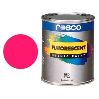 Rosco Fluorescent Paint (Pink, Matte, 1 Quart)