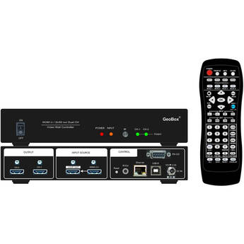 GeoBox 2-Channel 4K In/Out Video Wall Controller