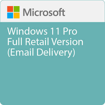 Microsoft Windows 11 Pro (64-Bit, Product Key, Email Delivery)