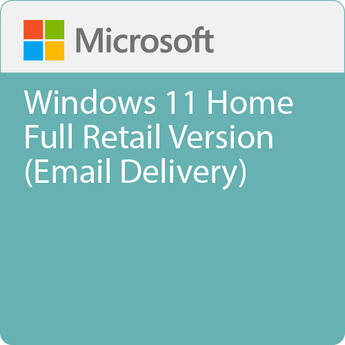 Microsoft Windows 11 Home (64-Bit, Product Key, Email Delivery)
