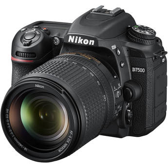 Nikon D7500 DSLR Camera with 18-140mm Lens (Refurbished)
