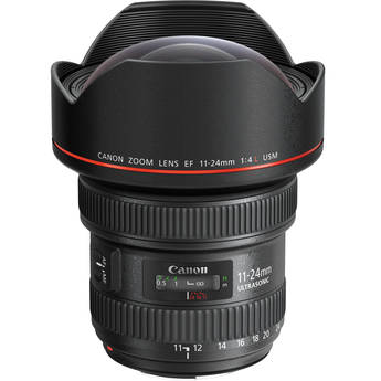 Canon EF 11-24mm f/4L USM Lens (Refurbished)
