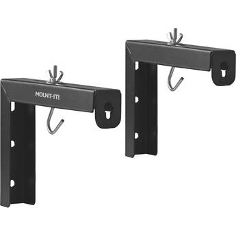 Mount-It! Universal Projector Screen Mount (6", Pair, Black)