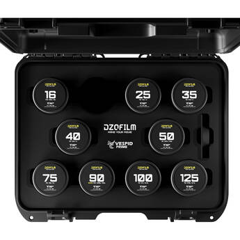 DZOFilm VESPID Prime 9-Lens Kit (PL and EF Mounts)