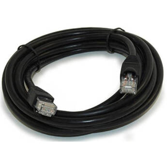 Genustech Cat 6 Ethernet Patch Cable (Black, 10')