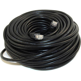 Genustech Cat 6 Ethernet Patch Cable (Black, 100')