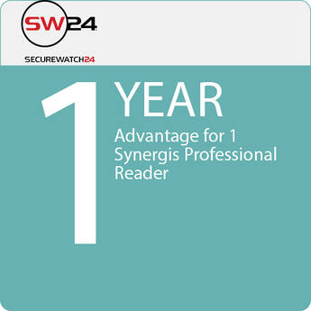 Genetec by SecureWatch24 Advantage for 1 Synergis Standard Reader (1-Year)