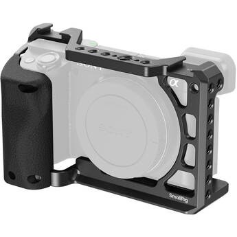 SmallRig Camera Cage with Silicone Handgrip for Sony a6400/a6300/a6100