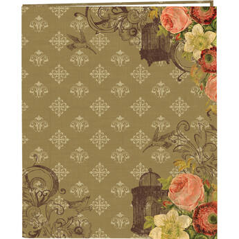 Pioneer Photo Albums Postbound Scrapbook (French Birdcage, 11.75 x 14")