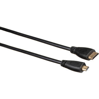 DigitalFoto Solution Limited Mini-HDMI Male to Micro-HDMI Male Cable (6')