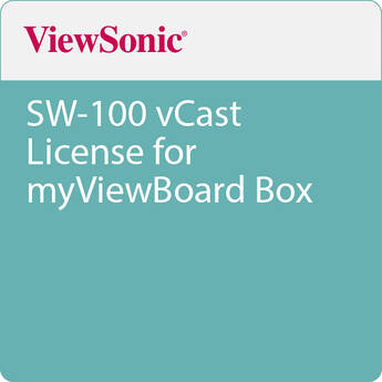 ViewSonic SW-100 vCast License for myViewBoard Box