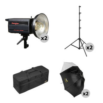 Photogenic Two 2500DR-UV Powerlight Kit (120V)