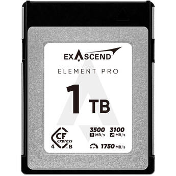 Exascend 1TB Element Pro CFexpress 4.0 Type B Memory Card