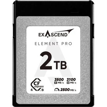 Exascend 2TB Element Pro CFexpress 4.0 Type B Memory Card