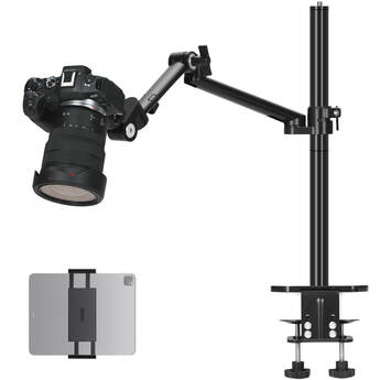 TARION Titanrig LITE Z Desktop Camera Mount with Tablet Holder & Articulating Arm