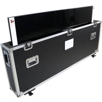 ProX Single Flat Panel Monitor Case with Low Profile Wheels for LED TV (43 to 50")