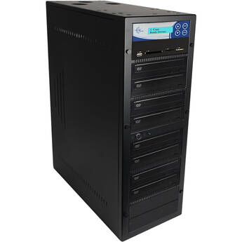 EZ Dupe 7-Copy Media Mirror Flash Media / DVD/CD to Disc Duplicator