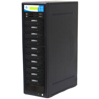 EZ Dupe 9-Copy Media Mirror Flash Media - DVD/CD to Flash/Disc Duplicator