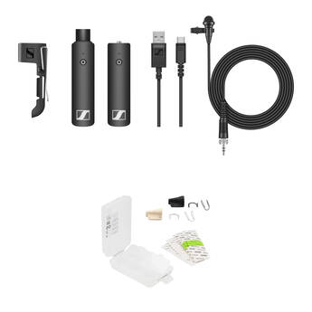 Sennheiser XSW-D LAVALIER SET Digital Wireless Omni Lavalier Microphone System with Hiding Kit (2.4 GHz)