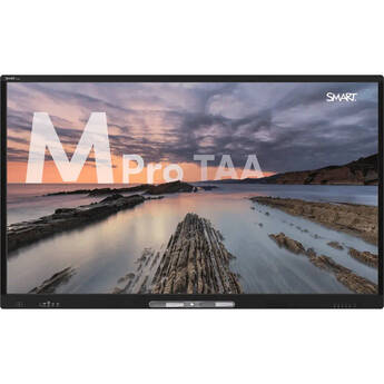 SMART Technologies M Pro Series TAA 65" UHD 4K Touch Screen Commercial Monitor