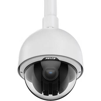 Pelco Spectra Enhanced 8 Series 2MP PTZ Network Pendant Dome Camera (Clear)