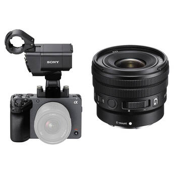 Sony FX30 Digital Cinema Camera with XLR Handle Unit and 10-20mm Lens Kit
